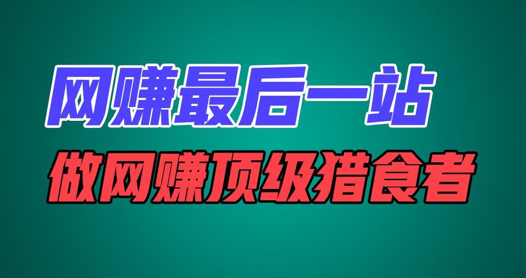 网赚最后一站，卖项目，做网赚顶级猎食者-百盛轻创