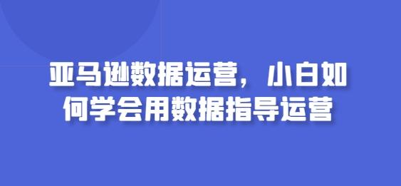 亚马逊数据运营，小白如何学会用数据指导运营-百盛轻创