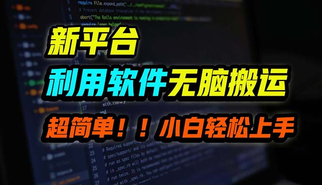 B站平台用软件无脑搬运，月赚10000+，小白也能轻松上手-小艾项目网