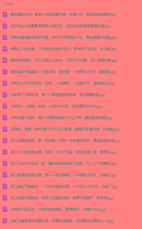 图片[1]-(9607期)真实有效391套商业模式，年入几十到几百万案例解析(电子书+视频+图文)-百盛轻创