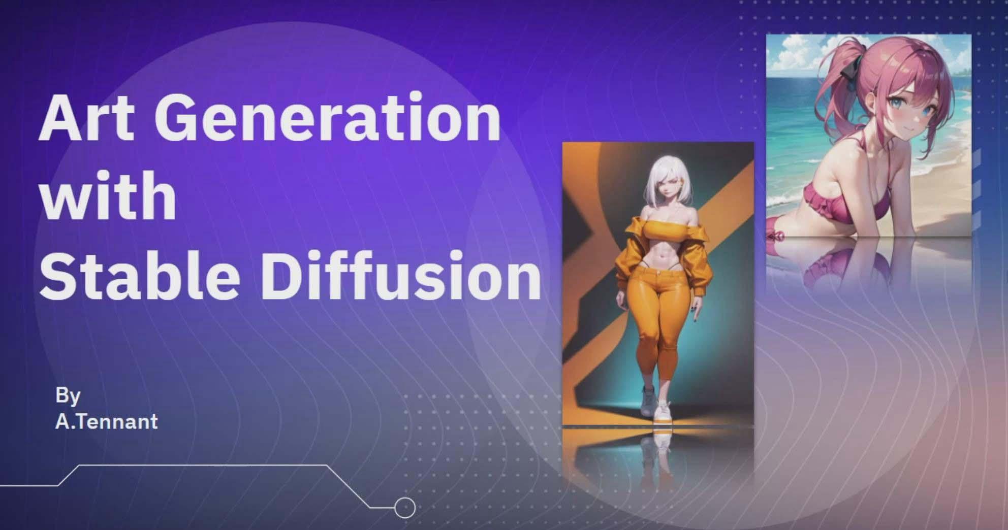 图片[1]-利用Stable Diffusion AI人工智能生成动漫艺术分步教程-14节课-中英字幕-百盛轻创