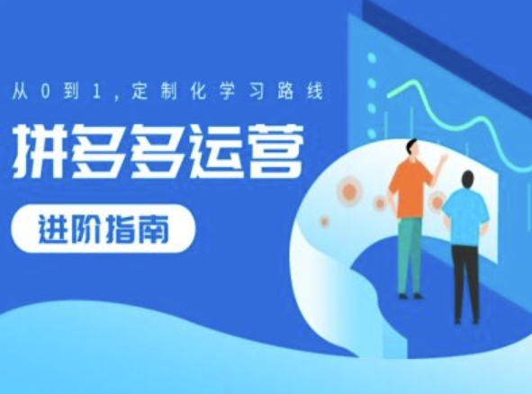 拼多多运营进阶指南，从0到1定制化学习路线-小艾项目网