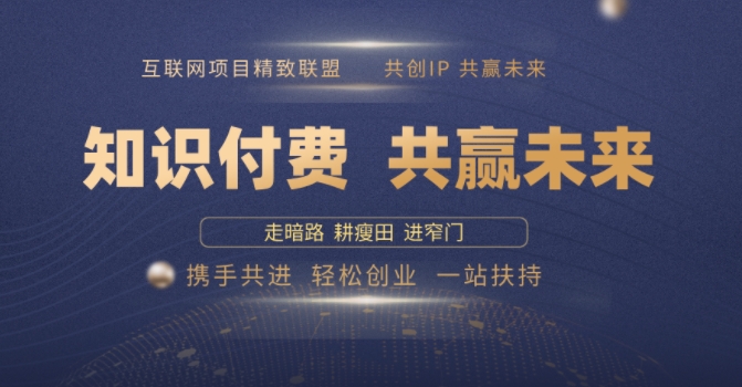 别人苦寻无果，为何他们靠知识付费卖项目 2025 年轻松年入100个?【揭秘】-小艾项目网