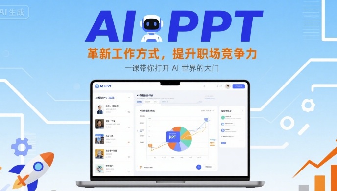 AI+PPT：革新工作方式，提升职场竞争力，一课带你打开 AI 世界的大门-百盛轻创