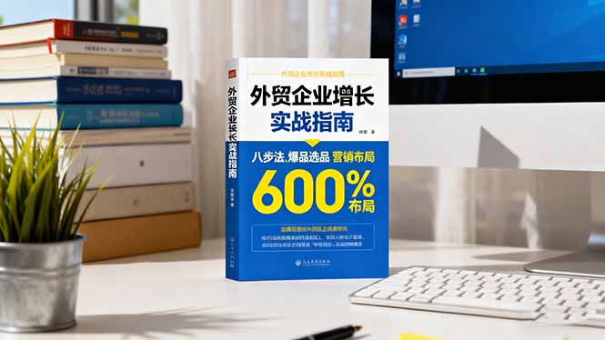 外贸企业增长实战指南，八步法、爆品选品、营销布局，业绩增长300%-百盛轻创