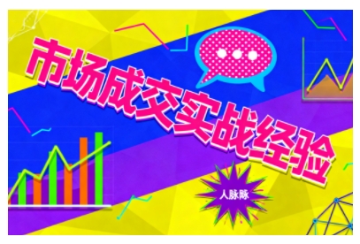 市场成交实战经验，从认知觉醒到实操落地，快速掌握市场开拓与成交核心能力-百盛轻创
