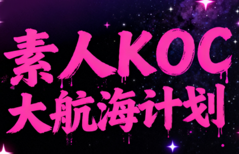 超萌素人KOC大航海计划-百盛轻创