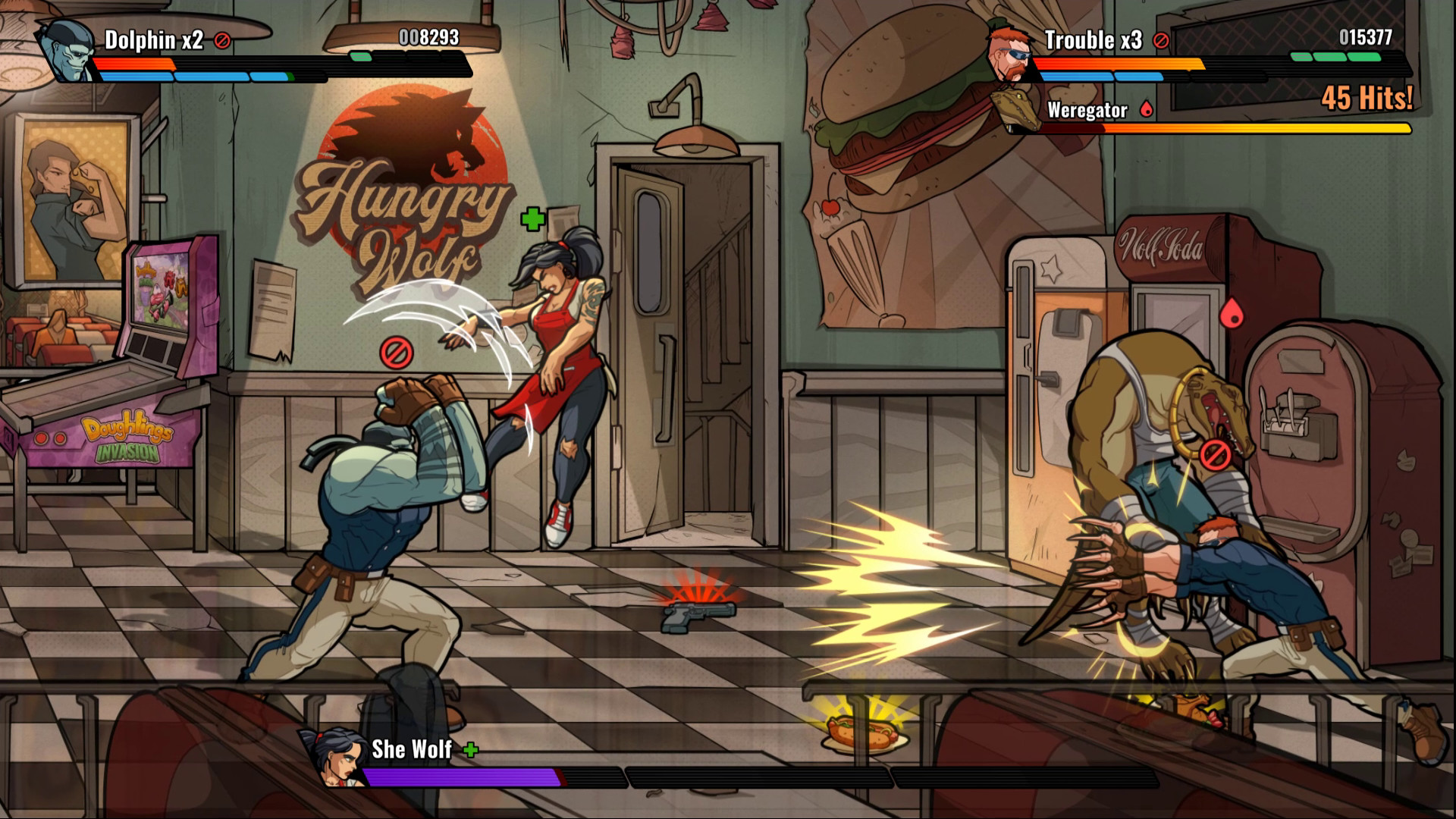《混乱斗士 Mayhem Brawler》Switch中文版NSZ下载 – 含2.2.39补丁-百盛轻创