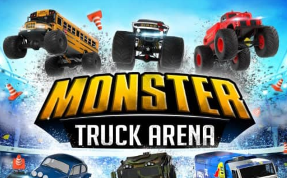 《怪物卡车竞技场 Monster Truck Arena》Switch英文版NSP下载-百盛轻创