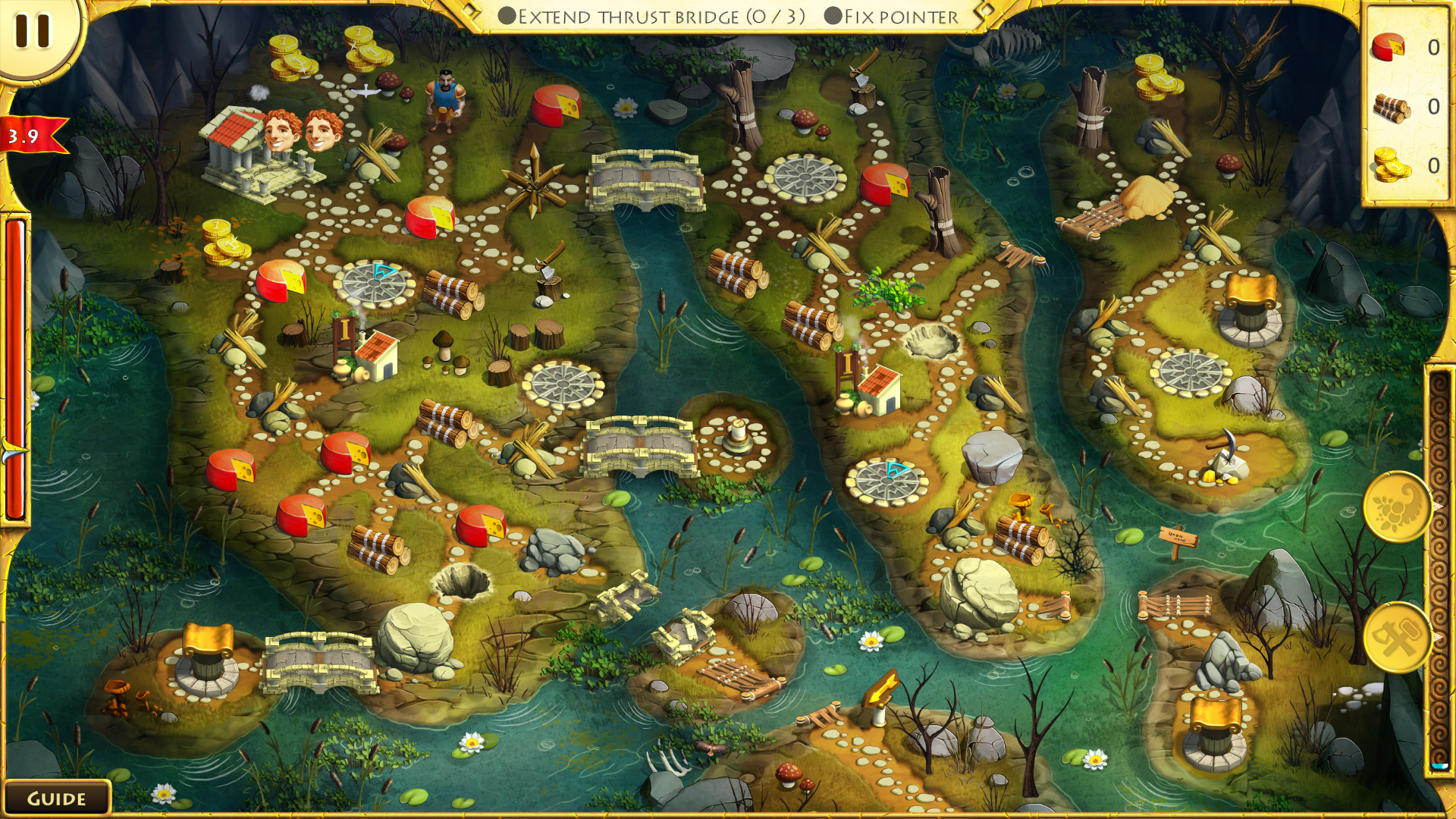 《大力神的十二个劳工4：自然之神 12 Labours of Hercules IV Mother Nature》Switch英文版NSP下载-百盛轻创