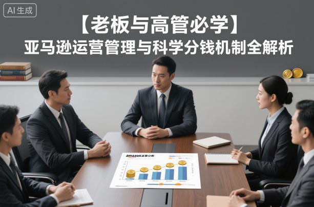 【老板与高管必学】亚马逊运营管理与科学分钱机制全解析-百盛轻创