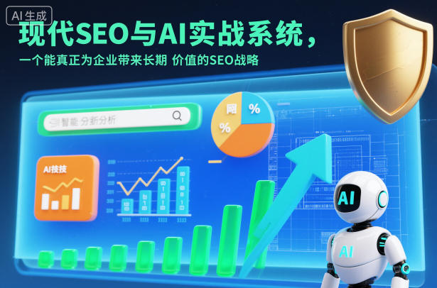 现代SEO与AI实战系统，一个能真正为企业带来长期价值的SEO战略(英语+中文字幕)-小艾项目网