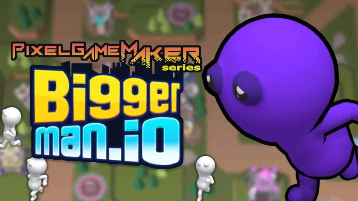 《像素游戏制作大师 Biggerman.io Pixel Game Maker Series Biggerman.io》Switch英日文版NSZ下载-小艾项目网