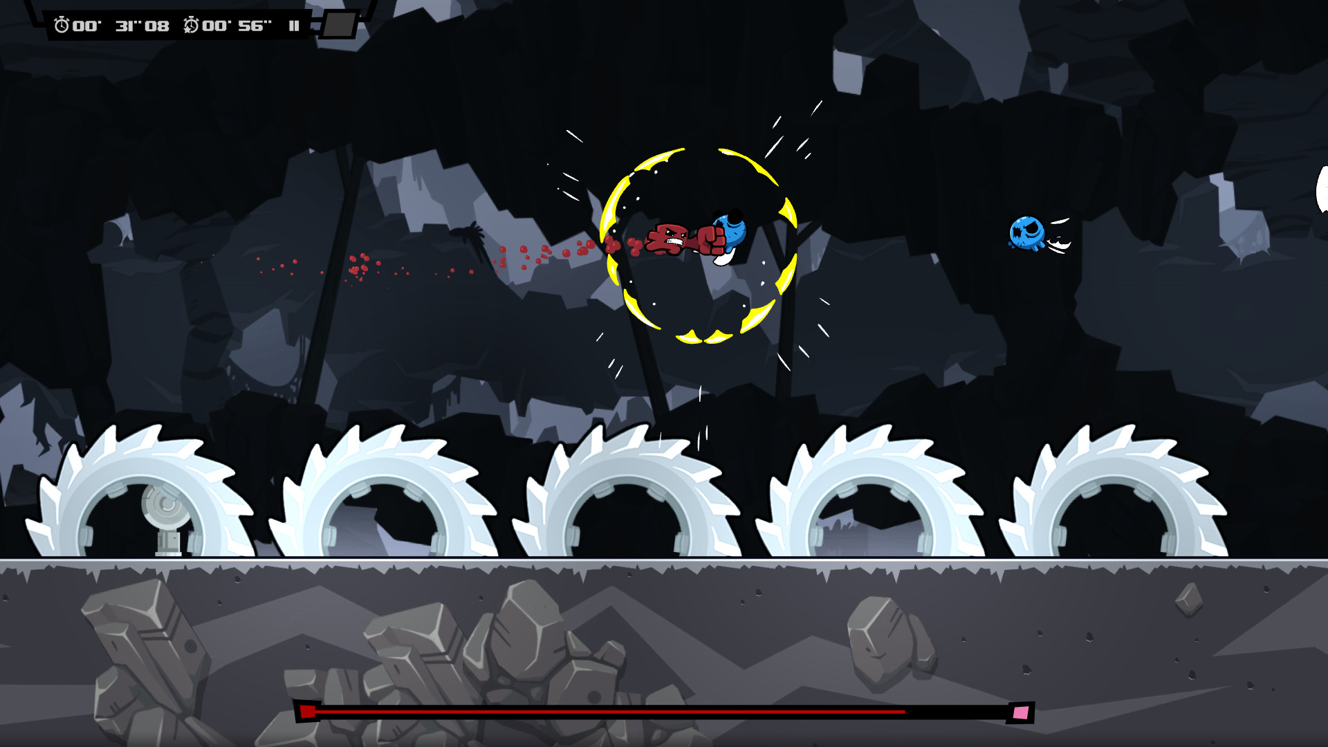 《超级食肉男孩：永无止境 Super Meat Boy Forever》Switch中文版NSZ下载 +v262144补丁-百盛轻创