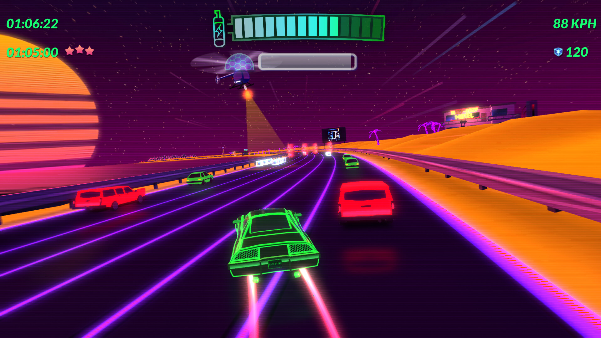 《复古疾驰 改造版 Retro Drive Revamped》switch美版中文+1.0.1补丁-百盛轻创