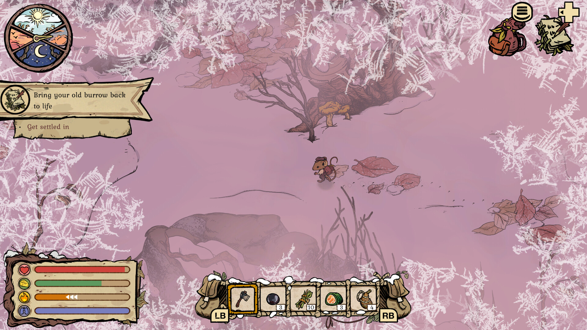 《林间暖巢 Winter Burrow》Switch美版中文NSZ下载 – 含1.0.3补丁-百盛轻创