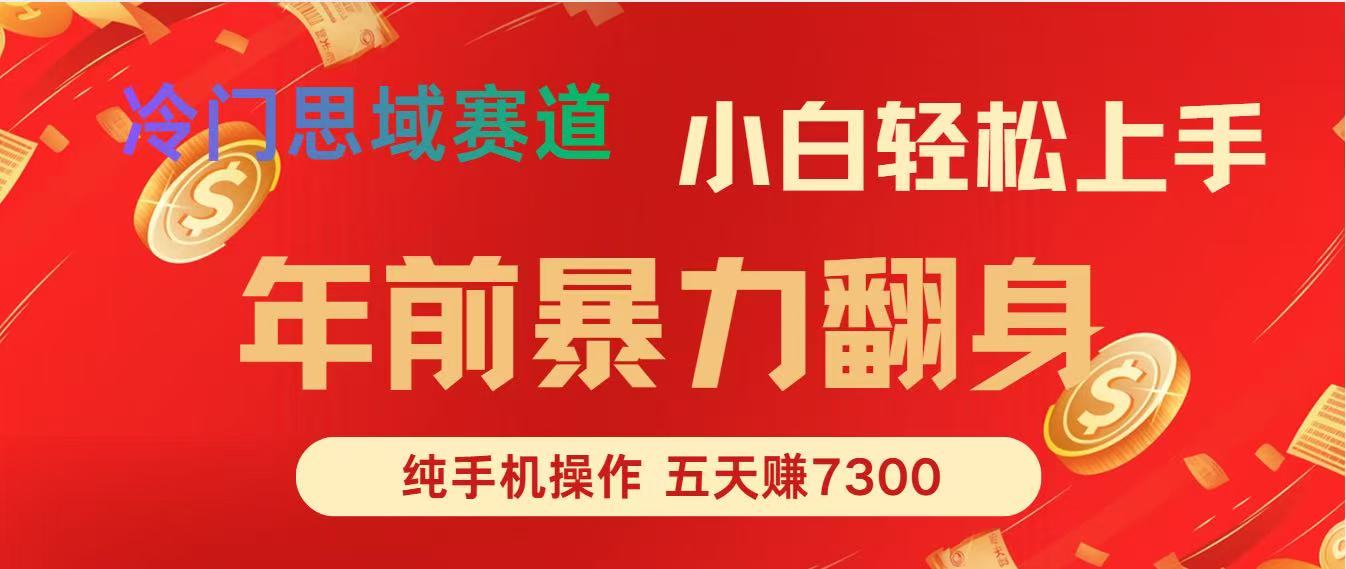 年前爆火项目，5天赚了7300-小艾项目网