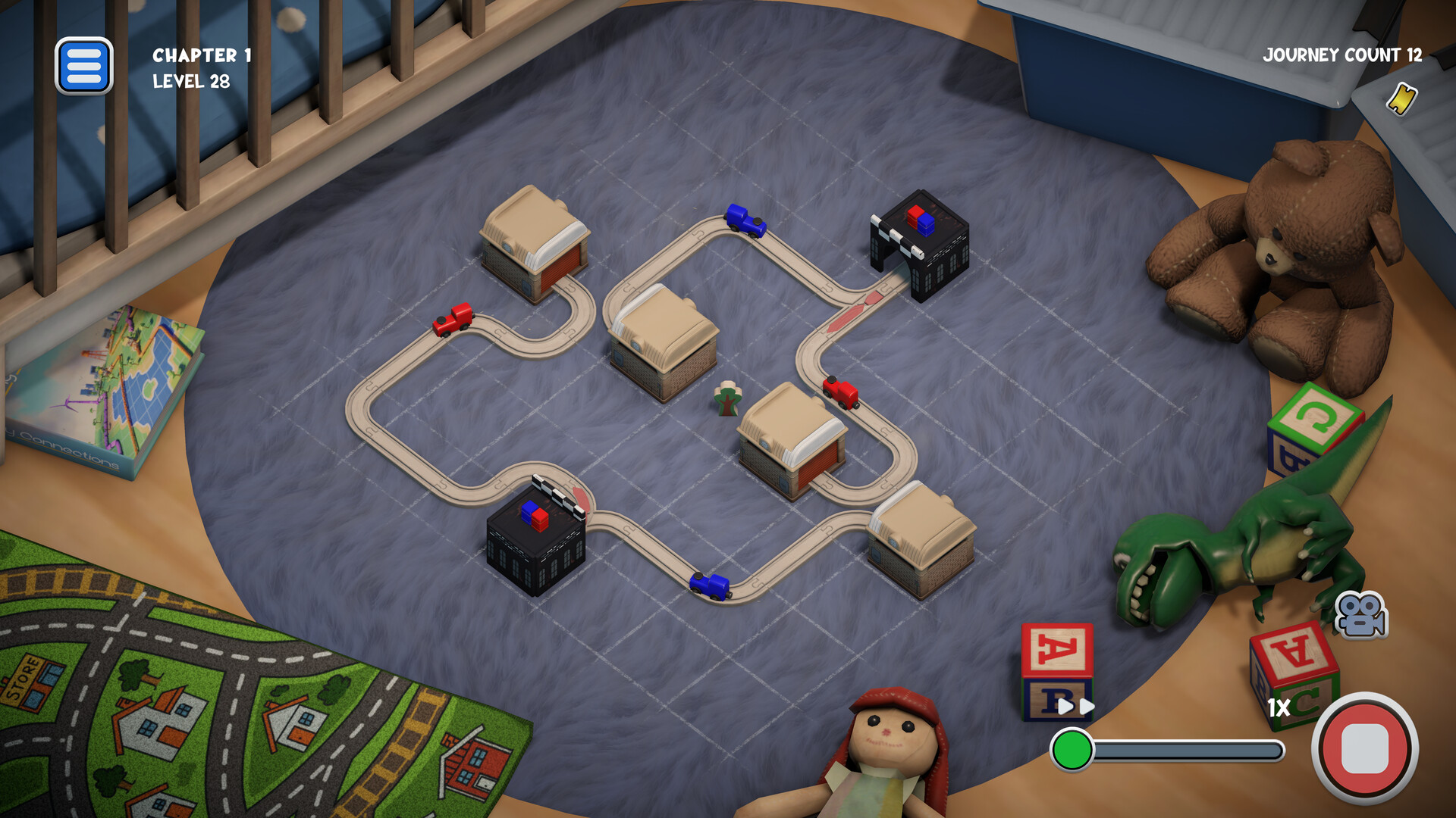 《迷你小火车 Teeny Tiny Trains》Switch美版NSZ下载-小艾项目网