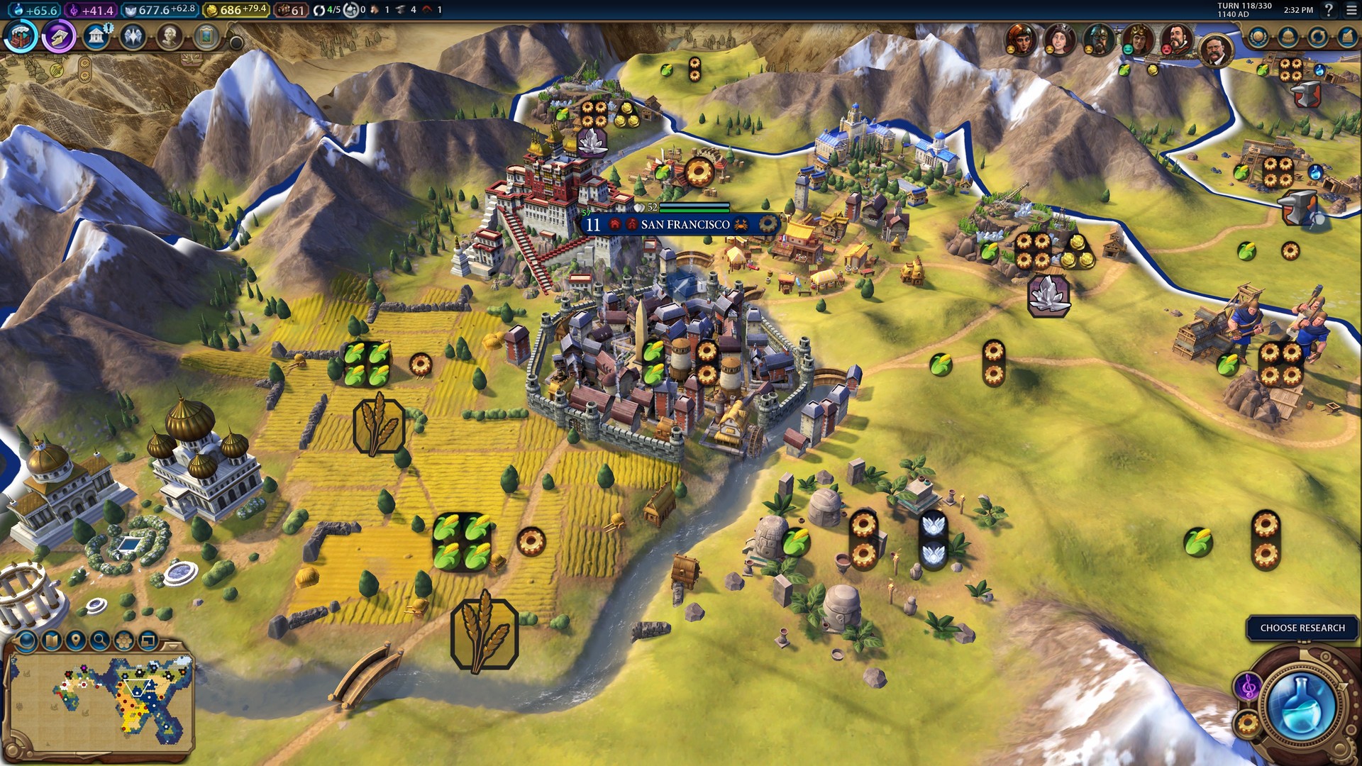 《文明6 Sid Meiers Civilization VI》Switch美版中文版NSP下载 – 含1.2.19补丁-百盛轻创