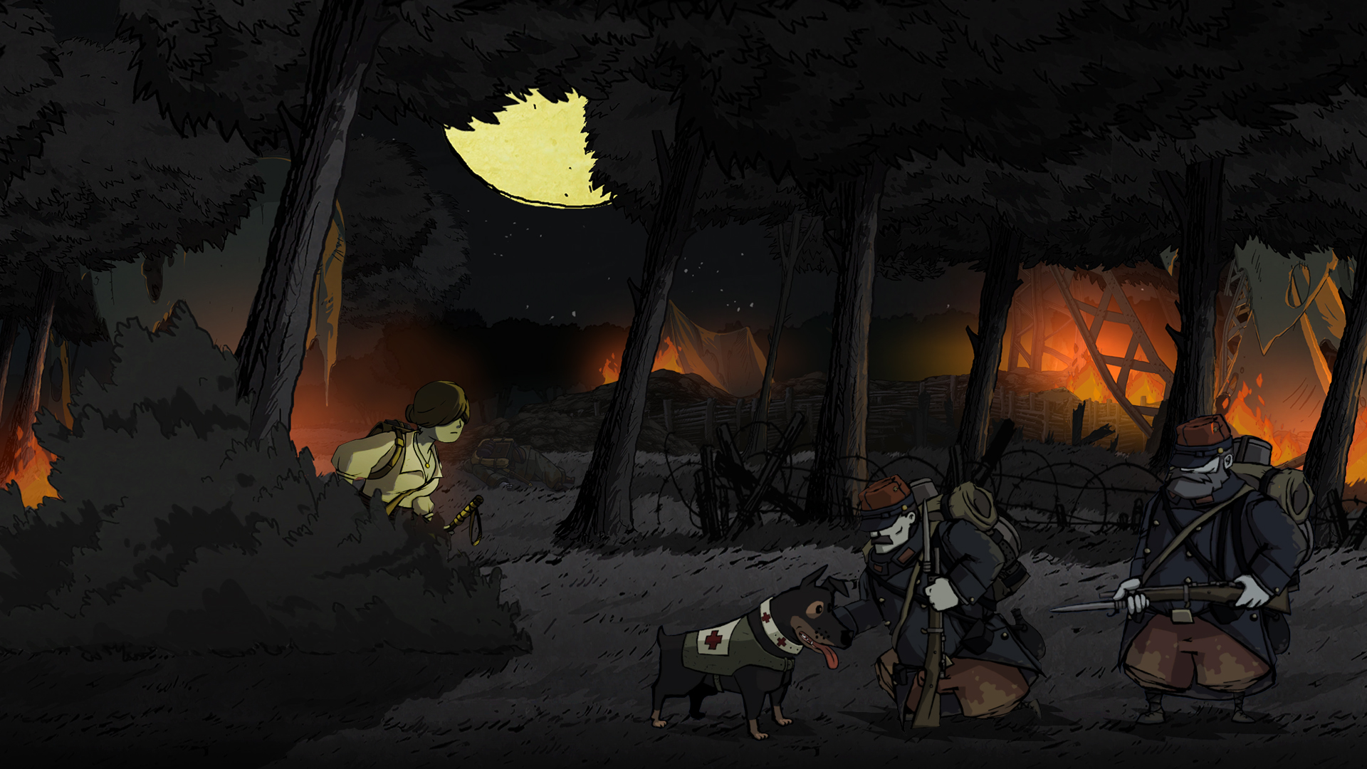 《勇敢的心：世界大战 Valiant Hearts: The Great War》Switch中文版NSP下载 – 含1.0.0补丁-百盛轻创