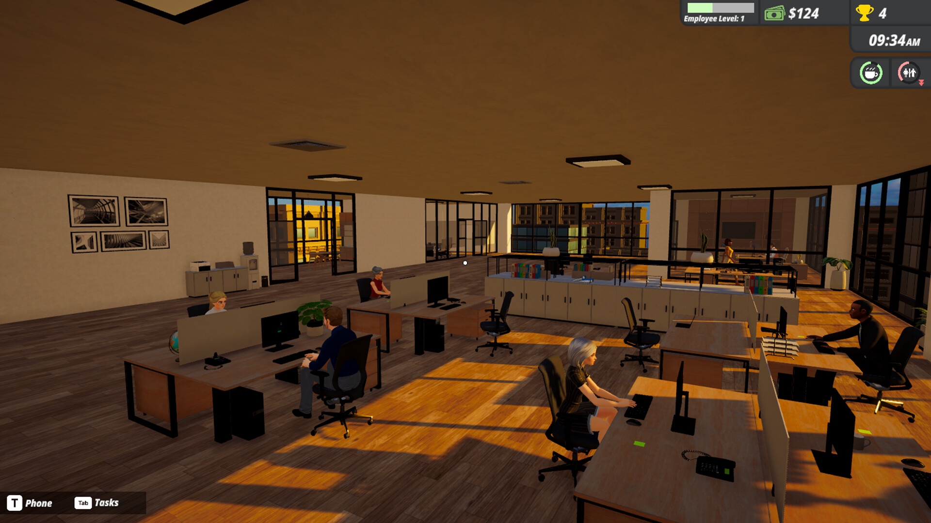 PC游戏《办公室模拟器/Office Simulator》中文+v1.0.0正式版下载-小艾项目网
