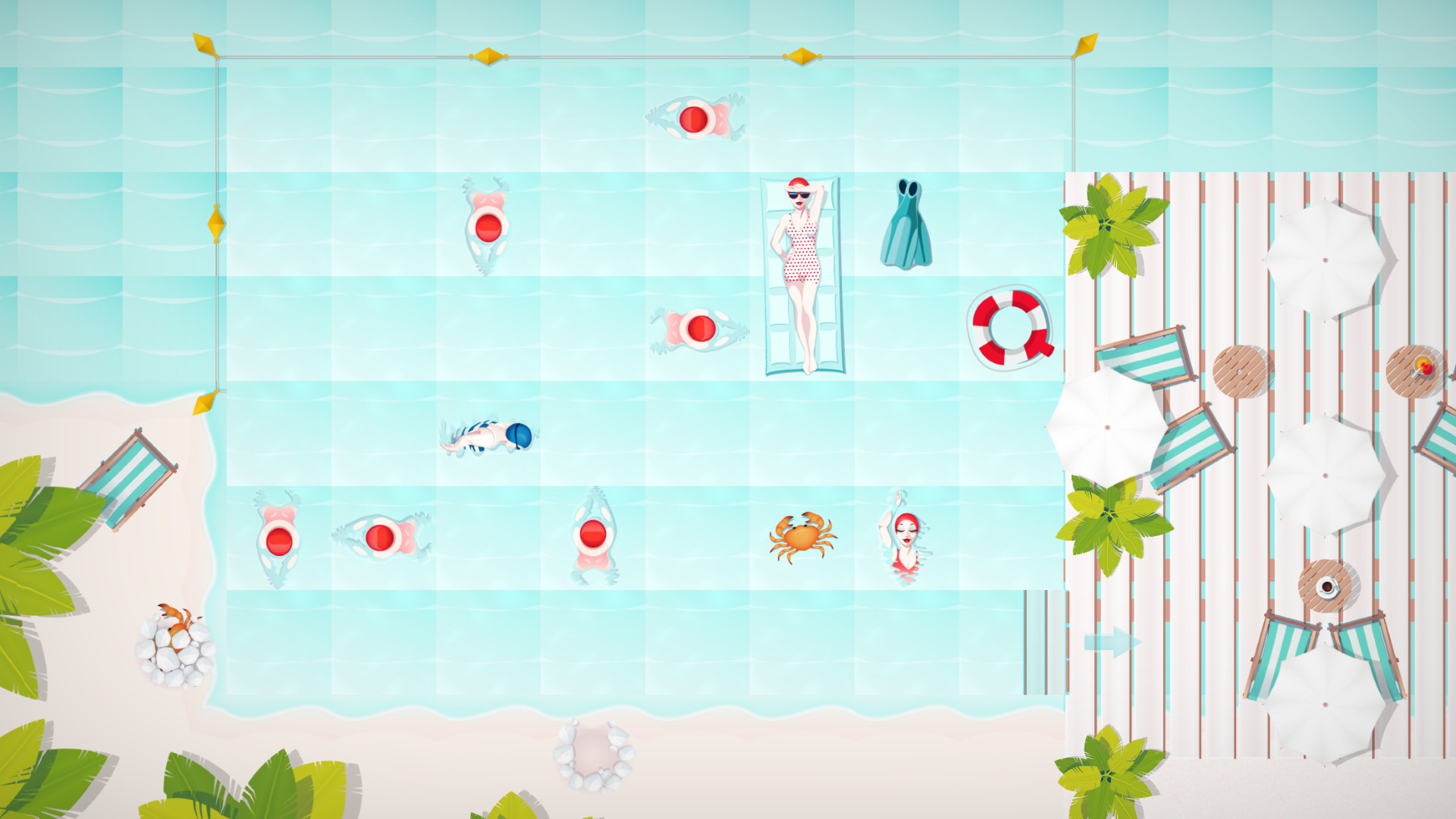 《泳池逃生 Swim Out》Switch中文版NSP下载 – 含1.4.1补丁-小艾项目网