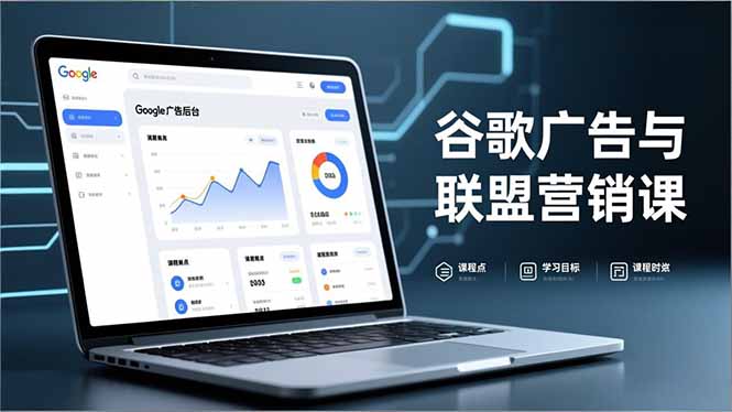 谷歌广告与联盟营销课，防关联注册、退款指南、流量追踪，全链路实战，月收益达5000美元+-百盛轻创