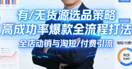 子鹏讲电商·淘宝私家班(更新12月)-小艾项目网