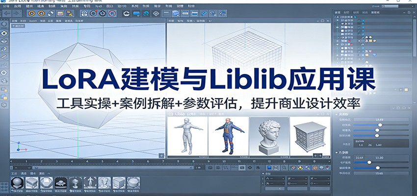 LoRA建模与Liblib应用课：工具实操+案例拆解+参数评估，提升商业设计效率-百盛轻创