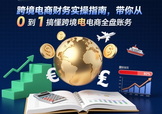 跨境电商财务实操指南，带你从0到1搞懂跨境电商全盘账务-百盛轻创