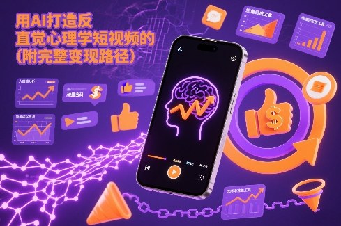 用AI打造“反直觉”心理学短视频的流量密码(附完整变现路径)-百盛轻创