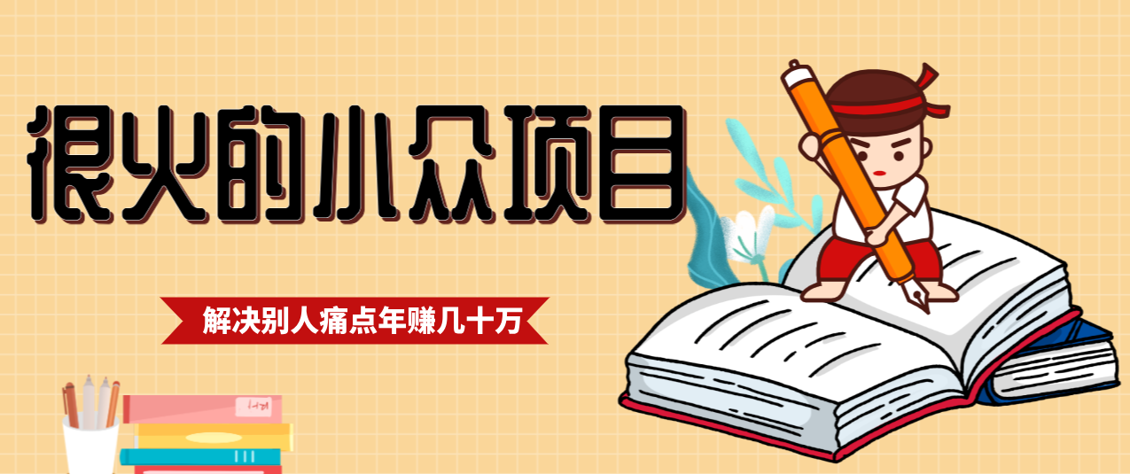 一直都很火的小众项目，抓住应届生求职痛点，这个小众项目年入几十万的底层逻辑-百盛轻创