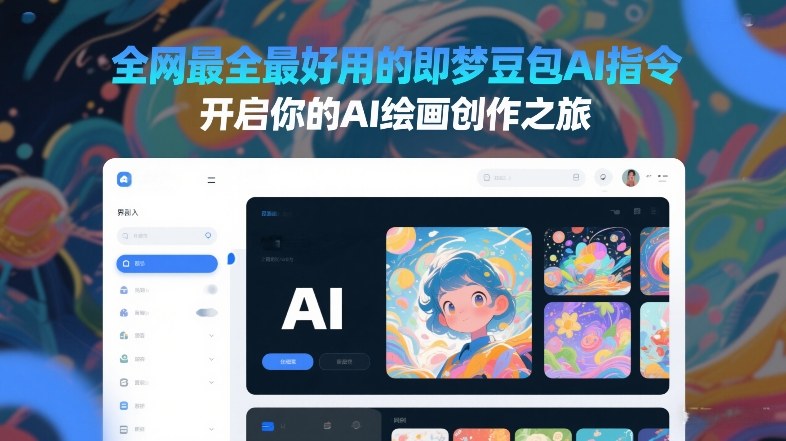 全网最全最好用的即梦豆包AI指令，开启你的AI绘画创作之旅-小艾项目网