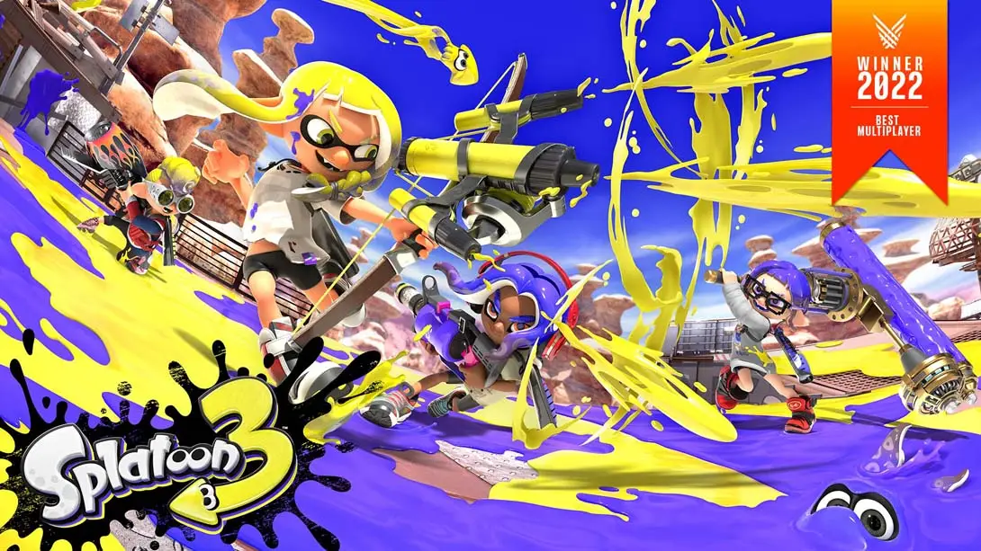 【美版】喷射战士3 斯普拉遁3 Splatoon 3 中文-小艾项目网