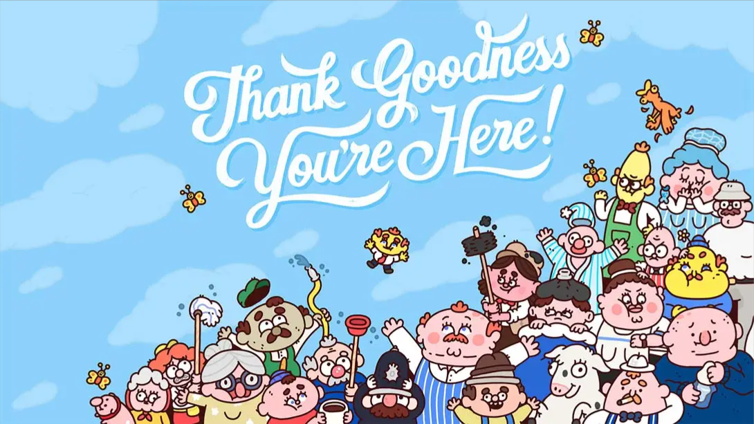 【美版】谢天谢地你来了！ .Thank Goodness You’re Here! 中文-小艾项目网