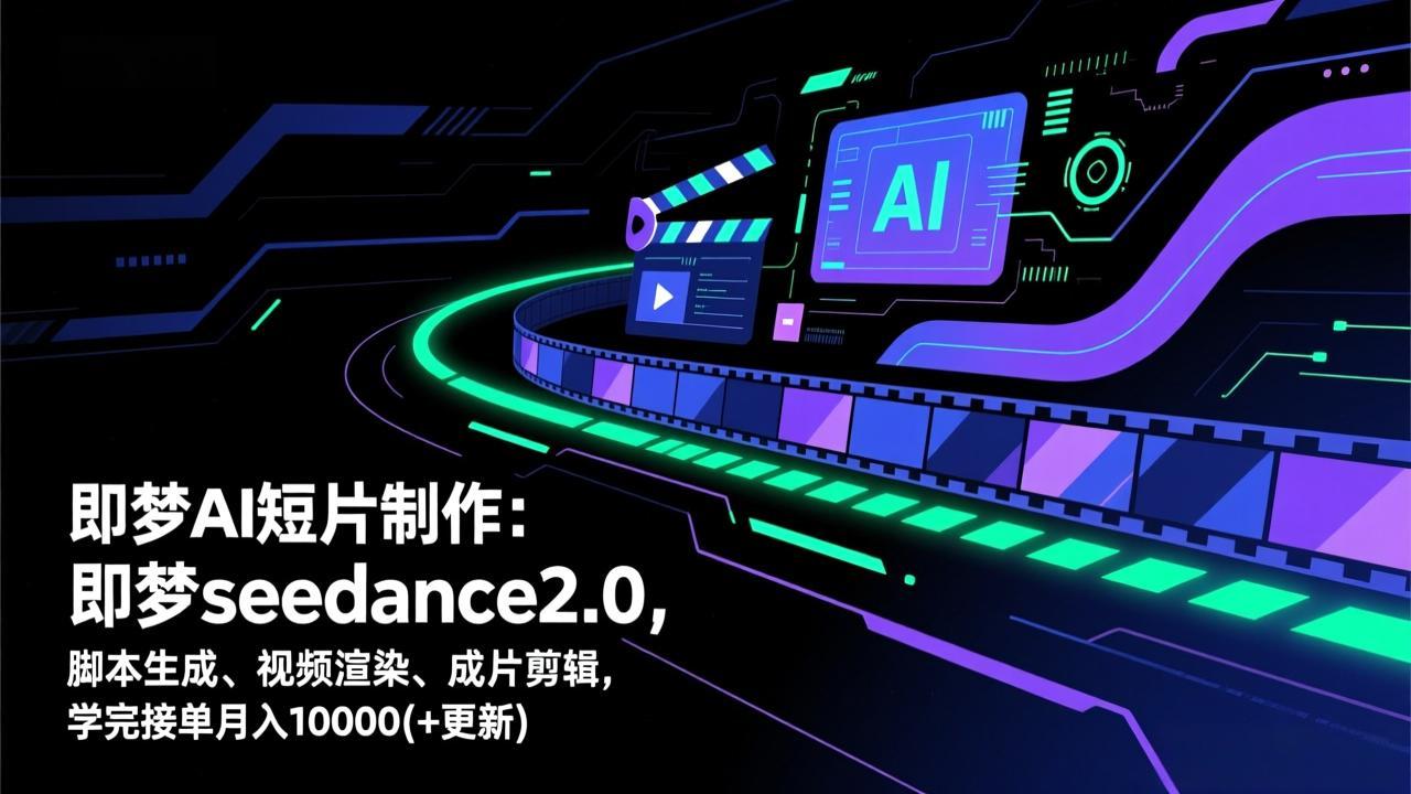 即梦AI短片制作(更新-小艾项目网