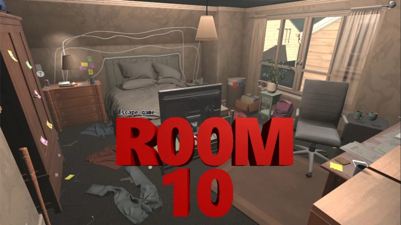【美版】逃脱游戏 R00M10 .Escape game R00M10 中文-小艾项目网