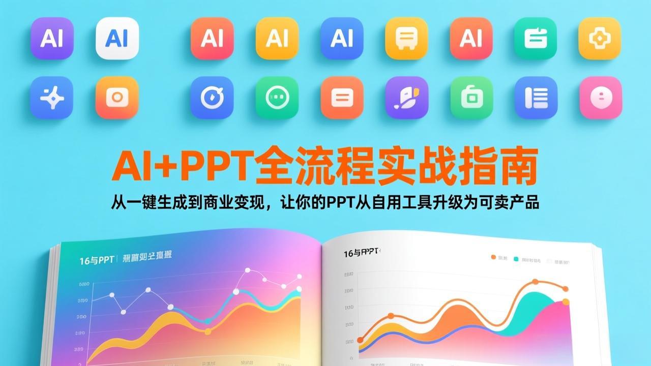 AI+PPT全流程实战指南：从一键生成到商业变现，让你的PPT从自用工具升级为可卖产品-百盛轻创