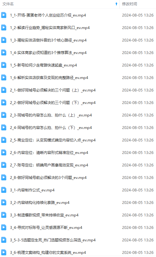 图片[1]-实体店老板获客特训营：认知、定位、文案、矩阵、直播、AI等(72节-百盛轻创