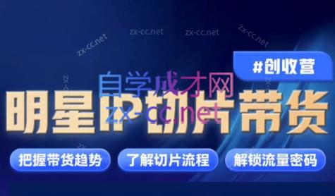 交个朋友·明星IP切片带货爆单营-小艾项目网