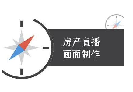 房产直播画面制作-抖音房产直播教程-小艾项目网