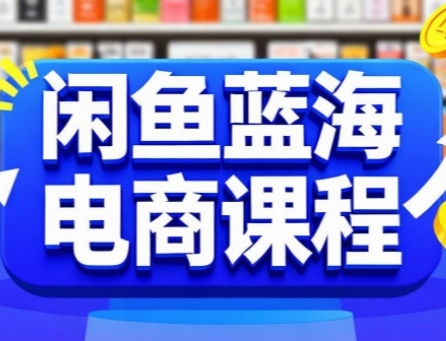 闲鱼蓝海电商课程，手把手助你快速上手，轻松实现闲鱼稳定盈利-百盛轻创