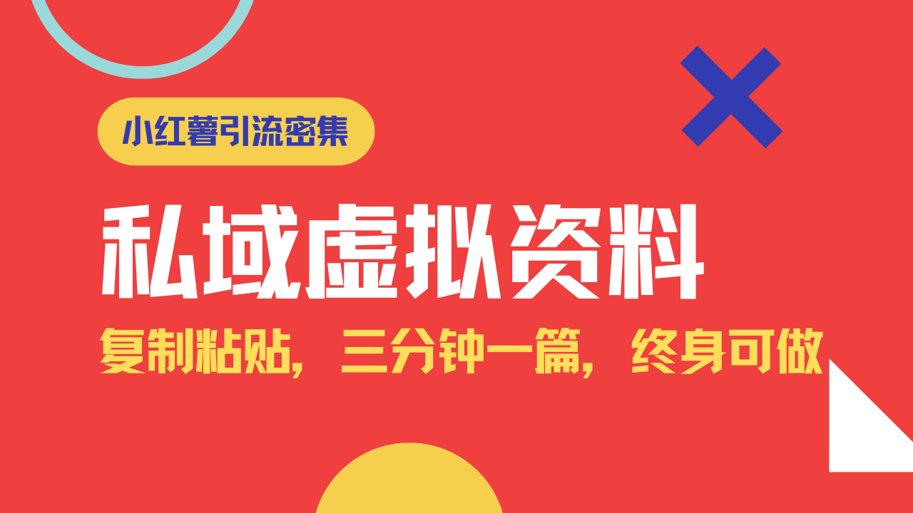小红书引流私域旅游虚拟资料玩法，复制粘贴，三分钟一篇图文，日入1000...-小艾项目网