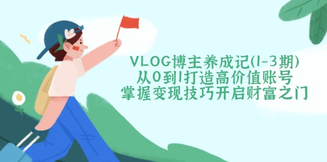 VLOG博主养成记(1-3期-小艾项目网