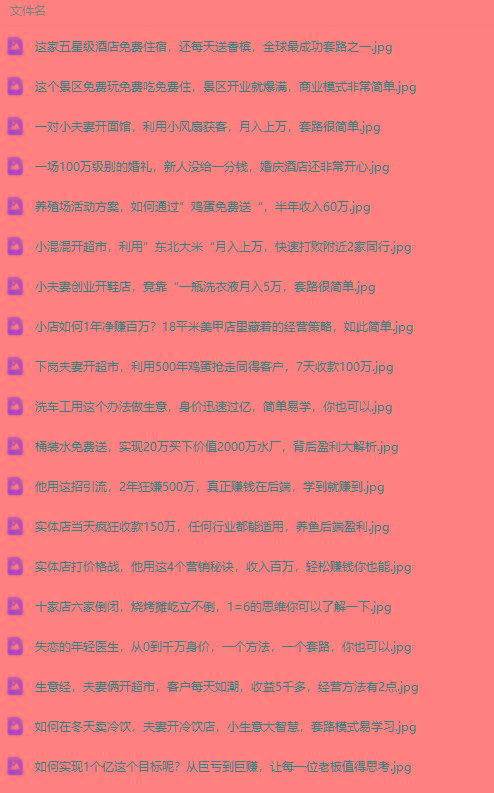 图片[2]-(9607期)真实有效391套商业模式，年入几十到几百万案例解析(电子书+视频+图文)-百盛轻创
