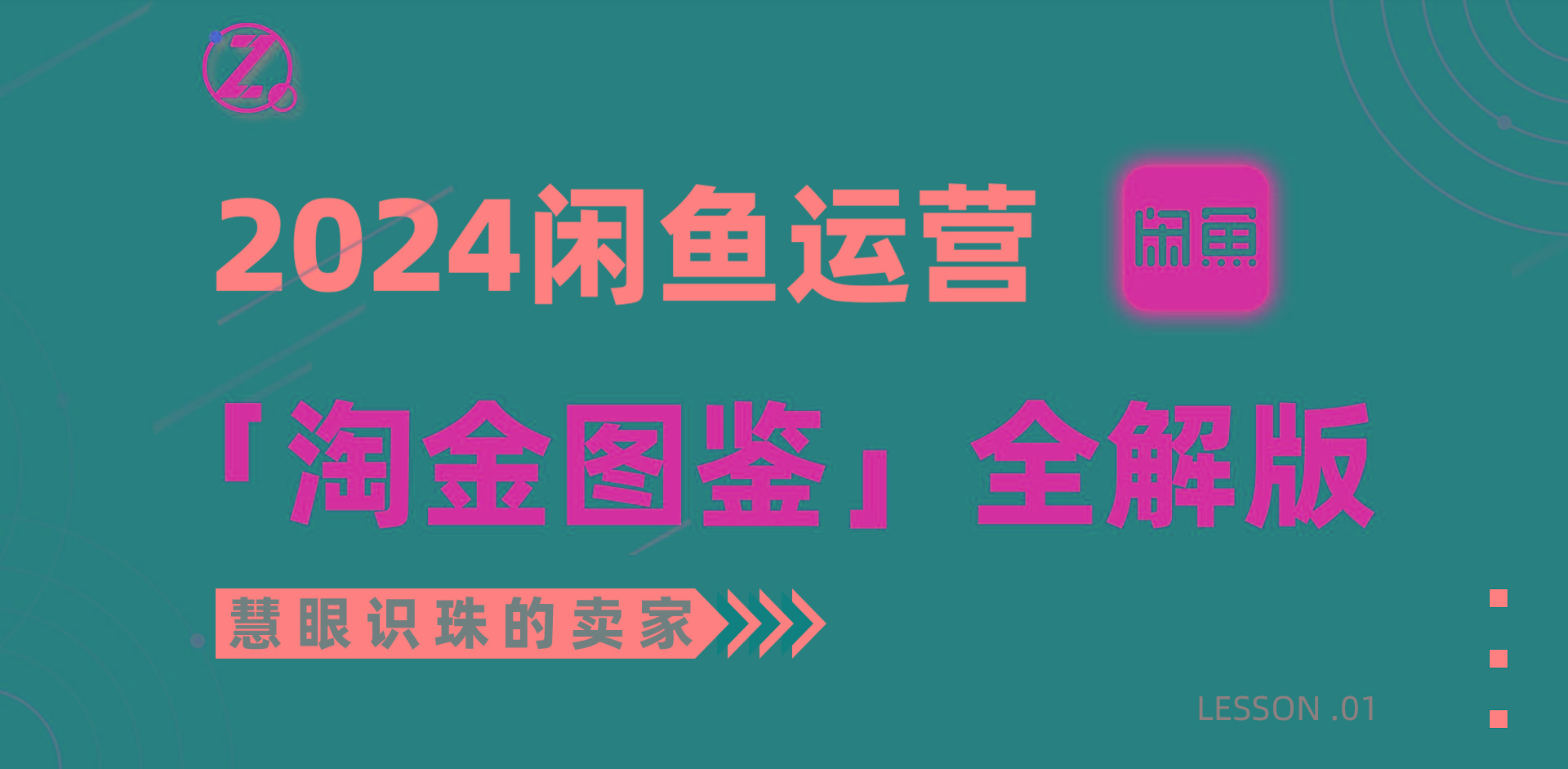 (9738期)2024闲鱼运营，【淘金图鉴】全解版-百盛轻创