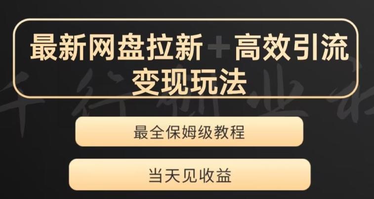 最新最全夸克网盘拉新变现玩法，多种裂变，举一反三变现玩法【揭秘】-小艾项目网