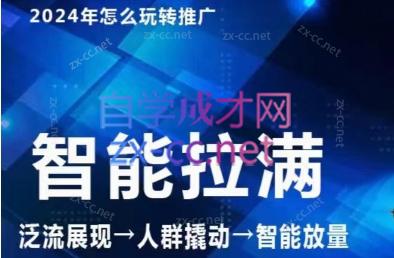 七层老徐·2024引力魔方人群智能拉满+无界推广高阶-小艾项目网