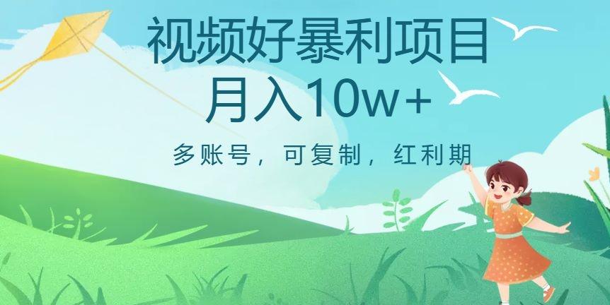 外边收费699项目，视频号暴利项目，多账号可复制，红利期-百盛轻创