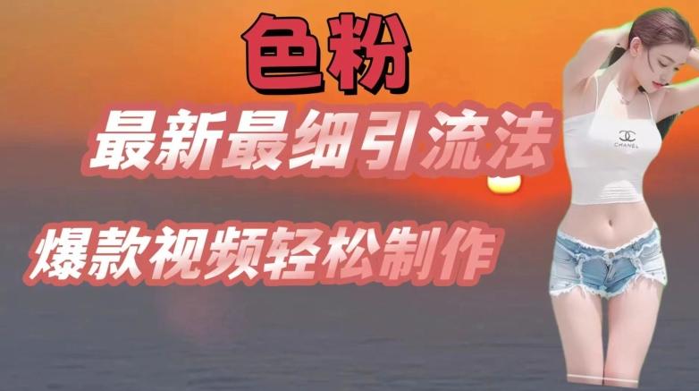 se粉最新最细引流法，七天螺旋起号法，爆款视频轻松制作【揭秘】-小艾项目网